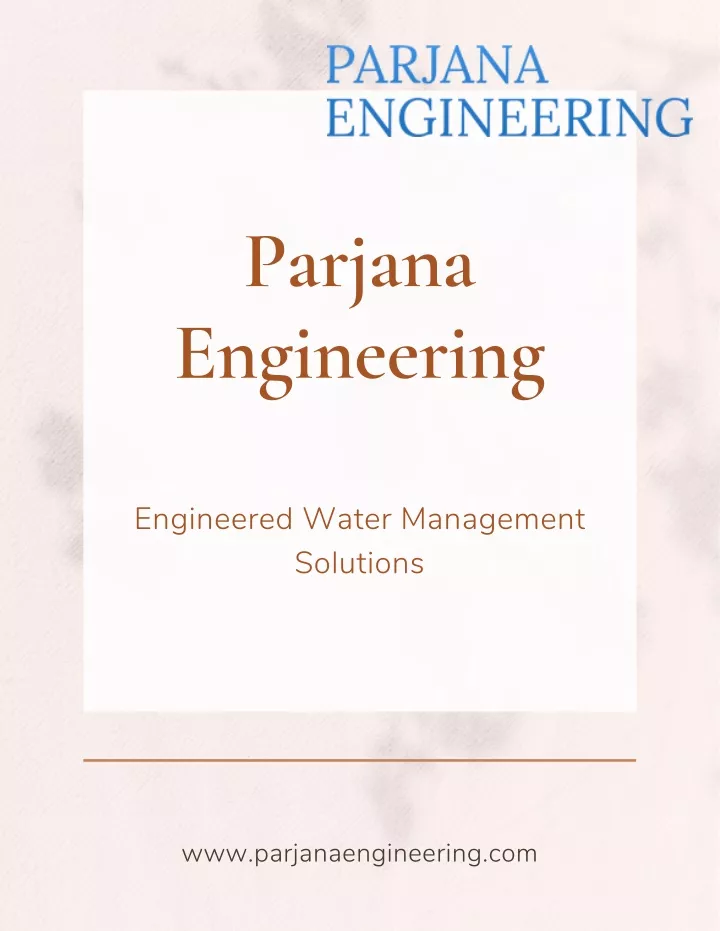 parjana engineering