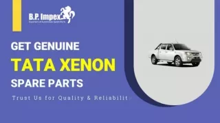 Tata Xenon Spare Parts