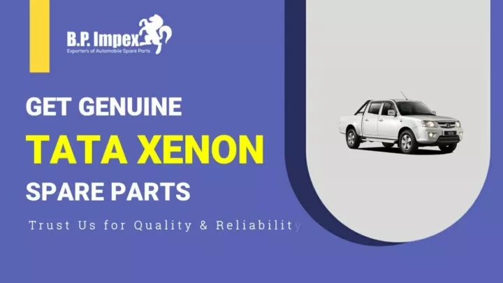 tata xenon spare parts