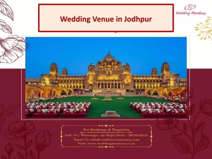 wedding venue in jodhpur