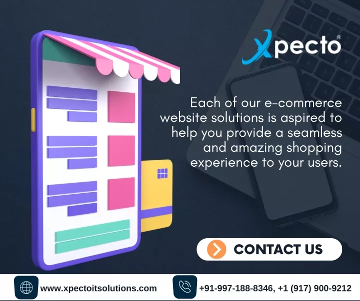 each of our e commerce website solutions