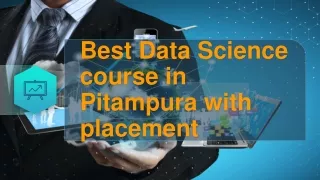 Best Data Science Course in Pitampura with placement