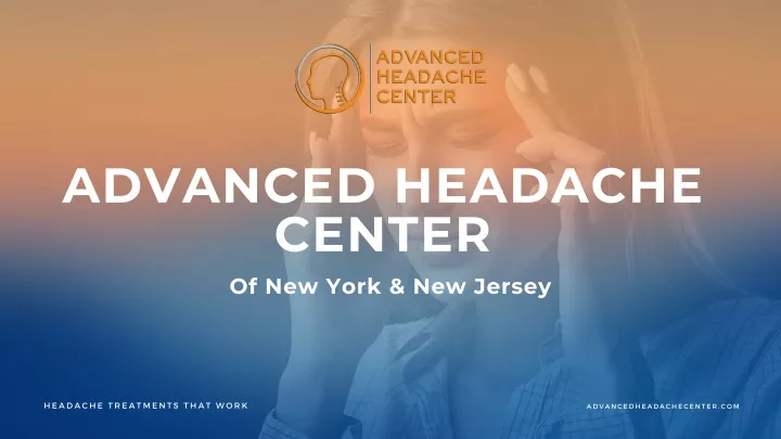 advanced headache center of new york new jersey