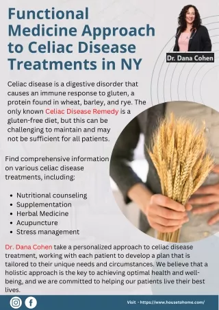 Functional Medicine Approach to Celiac Disease Treatments in NYC