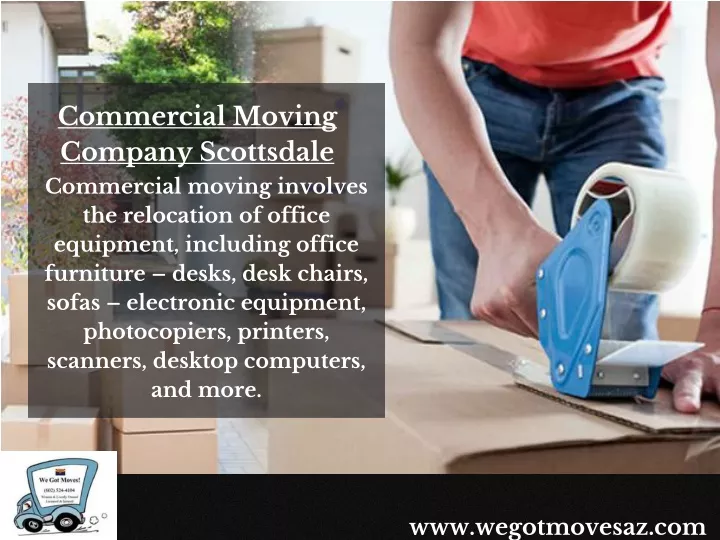 commercial moving company scottsdale