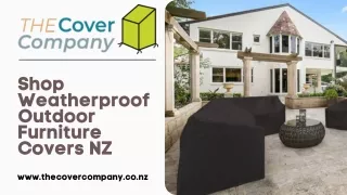Shop Weatherproof Outdoor Furniture Covers NZ