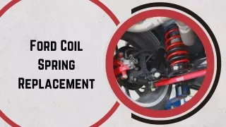 Ford Truck Coil Spring Replacement