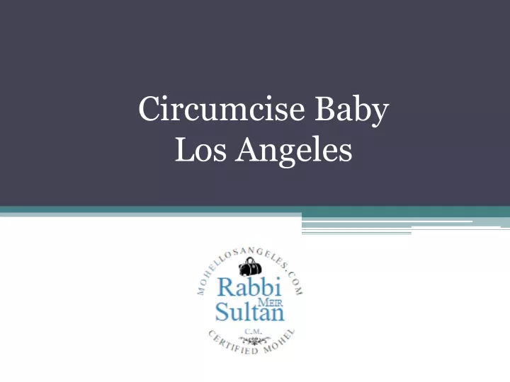 circumcise baby los angeles