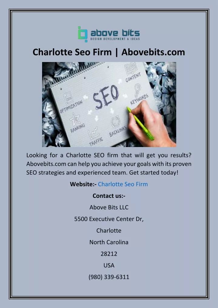 charlotte seo firm abovebits com