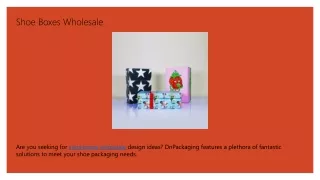 shoe boxes wholesale