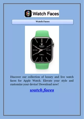 Watch Faces