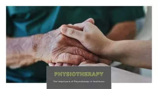 physiotherapy