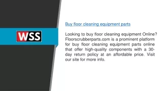 Buy Floor Cleaning Equipment Parts  Floorscrubberparts.com (1)