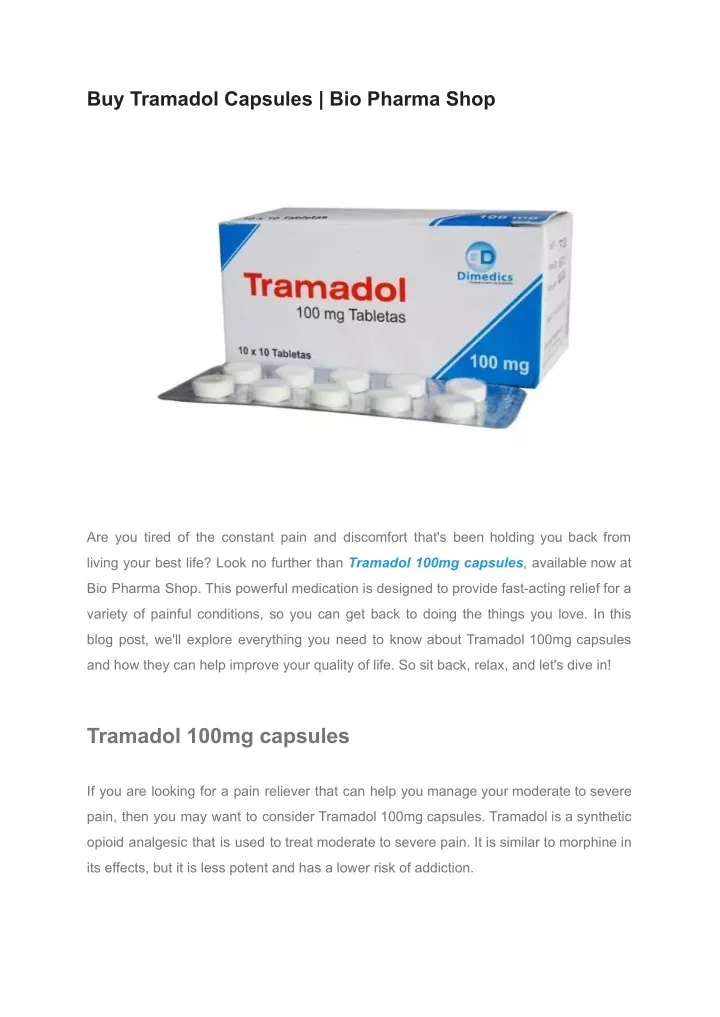 buy tramadol capsules bio pharma shop