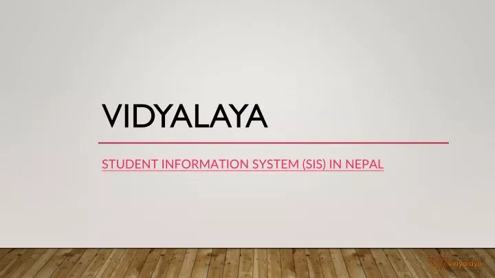 vidyalaya