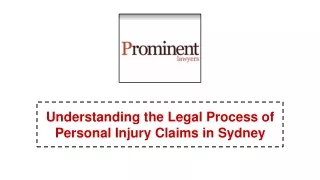 Understanding the Legal Process of Personal Injury Claims in Sydney