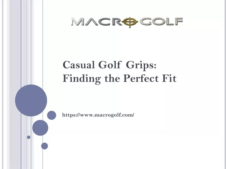 casual golf grips finding the perfect fit