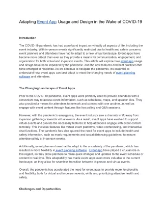 Adapting Event App Usage and Design in the Wake of COVID-19 (1)