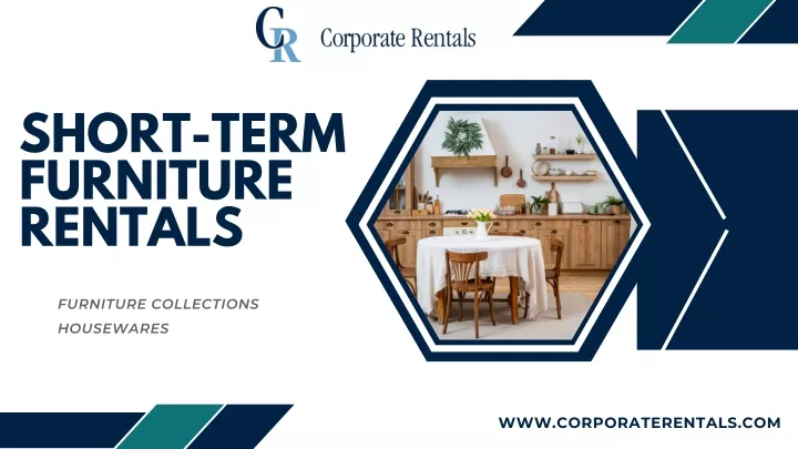 short term furniture rentals