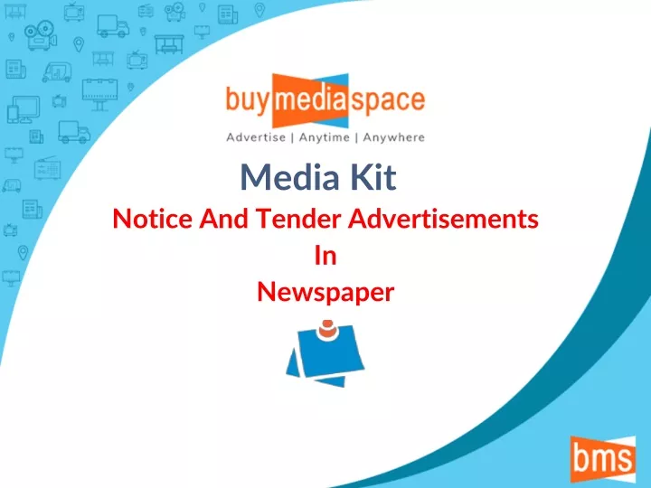 notice and tender advertisements in newspaper