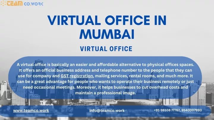 virtual office in mumbai