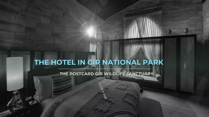 the hotel in gir national park