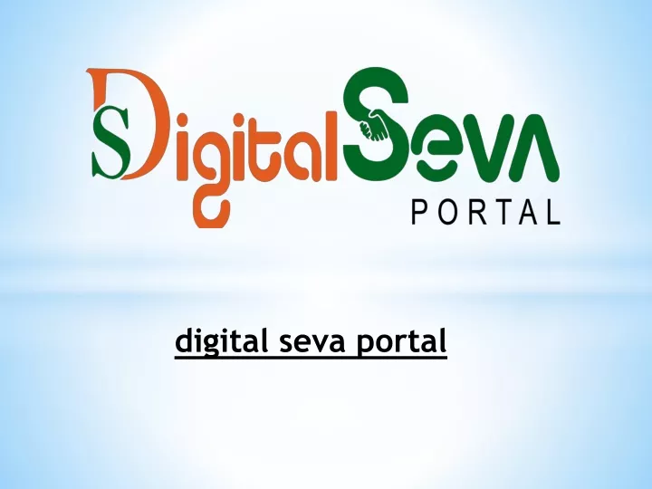 digital seva portal
