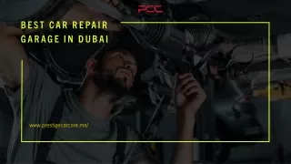 Best car repair garage in Dubai