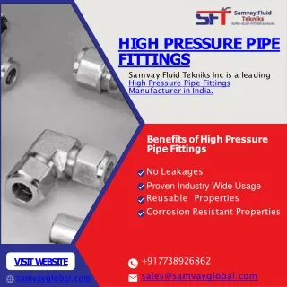 High Pressure Pipe Fittings| Instrumentation Tube Fittings | Manifold Valves