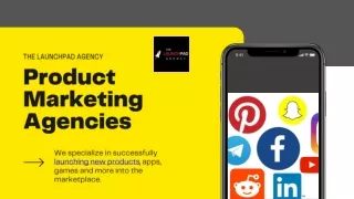 Product Marketing Agencies