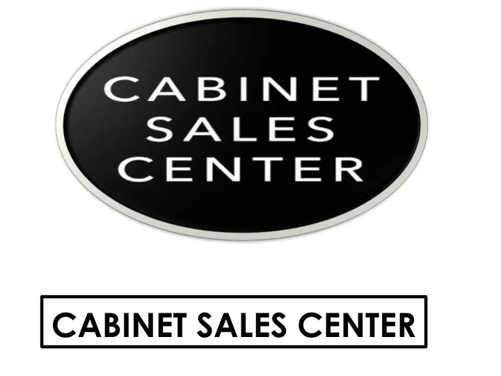 cabinet sales center