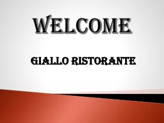 welcome