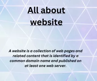 all about website