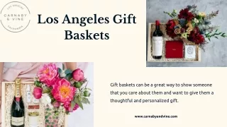 Los Angeles Gift Baskets | Carnaby and Vine