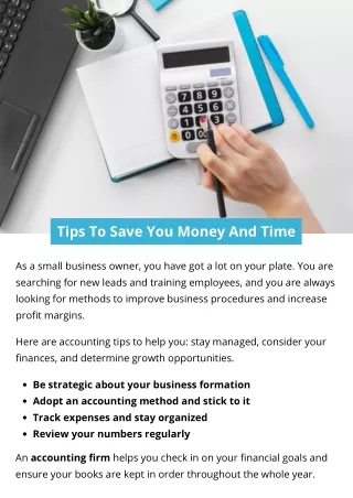 tips to save you money and time