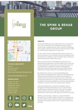 The Spine & Rehab Group