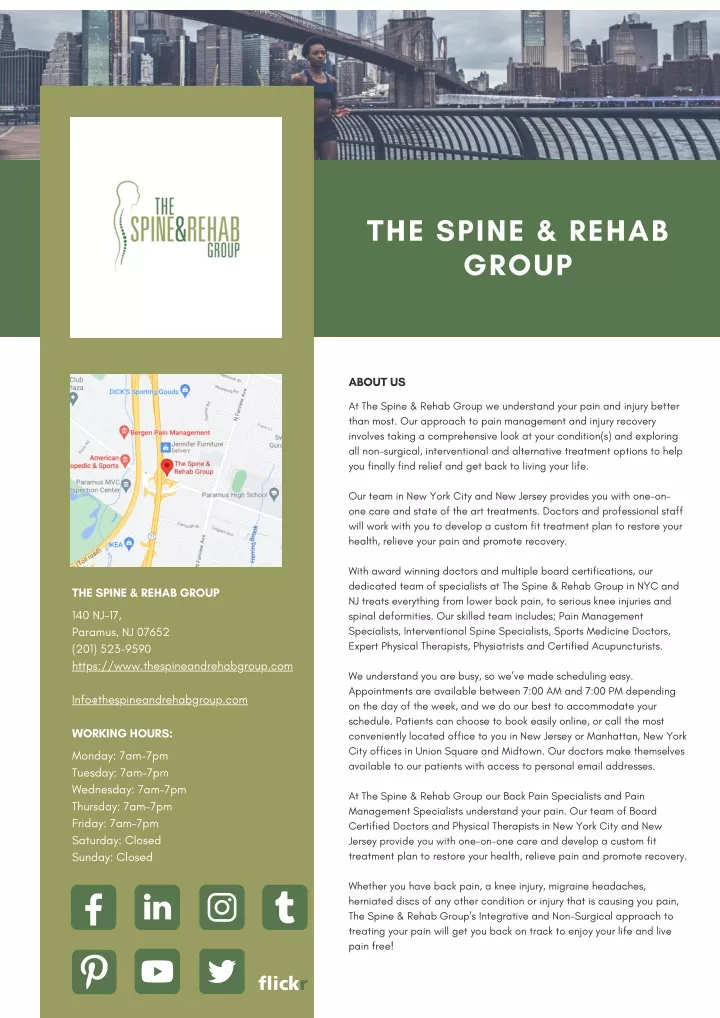 the spine rehab group