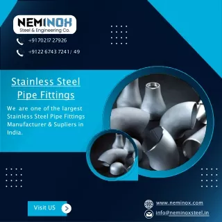Stainless Steel Pipe Fitting | Socket Weld Fitting | Threaded Fitting | Neminox