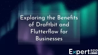 exploring the benefits of draftbit