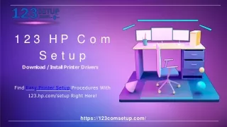 HP Com Setup: Download / Install Printer Drivers