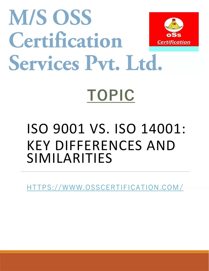 m s oss certification services pvt ltd