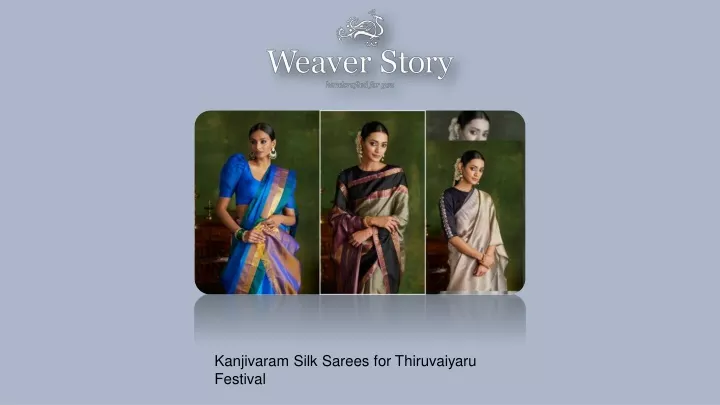 kanjivaram silk sarees for thiruvaiyaru festival