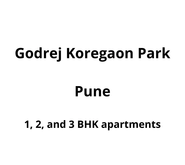 godrej koregaon park