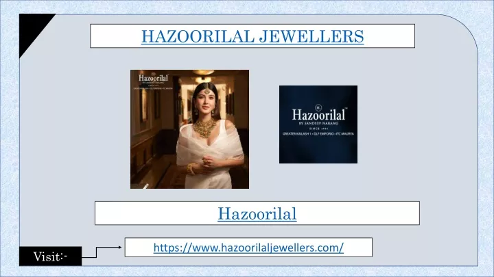 hazoorilal jewellers