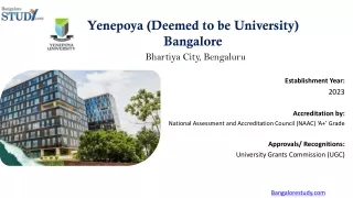 Yenepoya University Bangalore Karnataka