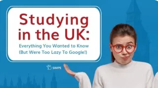 Studying in the UK