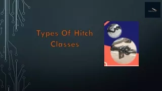Type Of Hitch Classes