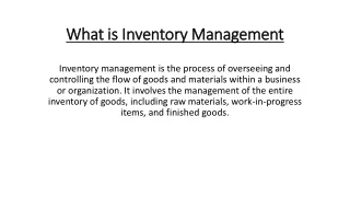 Avail the services of Best Inventory management software in Delhi,Ncr