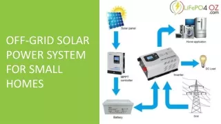 off grid solar power system for small homes