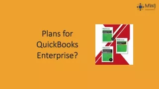 QuickBooks Enterprise Plans
